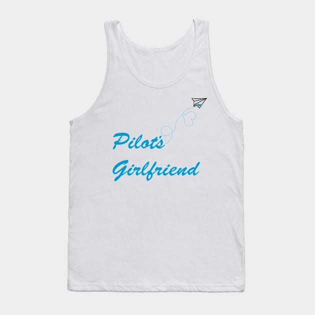 Pilot's Girlfriend Tank Top by AddictingDesigns